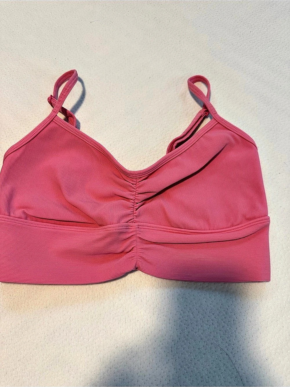 L-SPACE Pink Ribbed Two-Piece Set - Picture 3 of 7